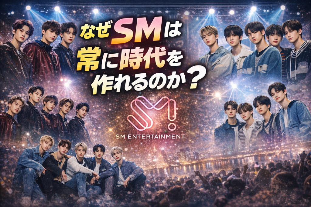 なぜSMは常に時代を作れるのか？K-POP男性グループを生み出し続ける構造を解剖する